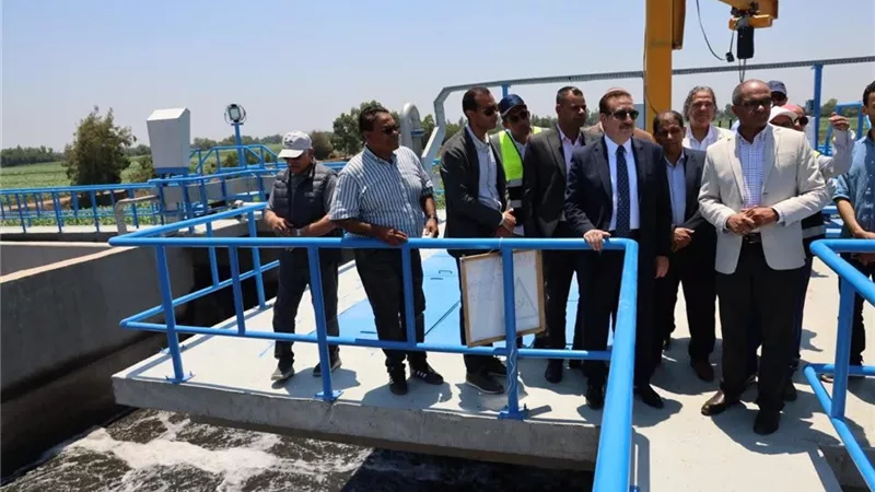 مد وتوسعة وتحسين خدمات الصرف الصحي بـ 31 منطقة ريفية بالمنوفية