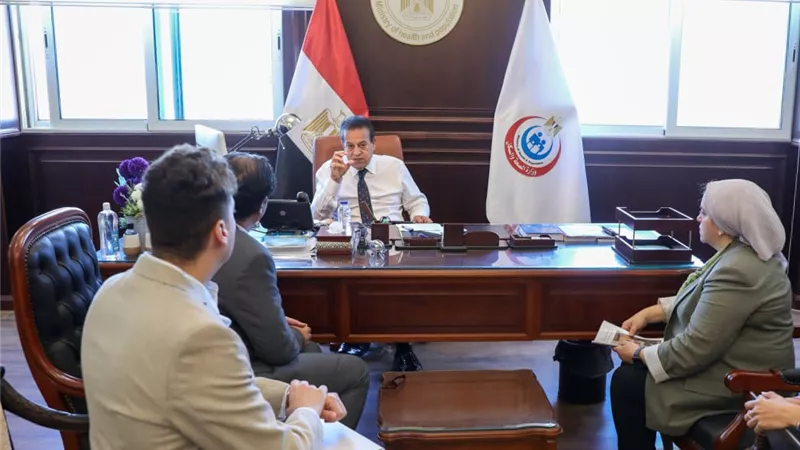 وزير الصحة يتابع مؤشرات الأداء بمستشفى العلمين النموذجي ويتابع المؤشرات