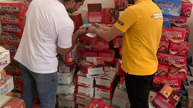 ضبط 11 ألف قطعة شيكولاتة منتهية الصلاحية و600 كيلو من الدواجن الفاسدة بالغربية