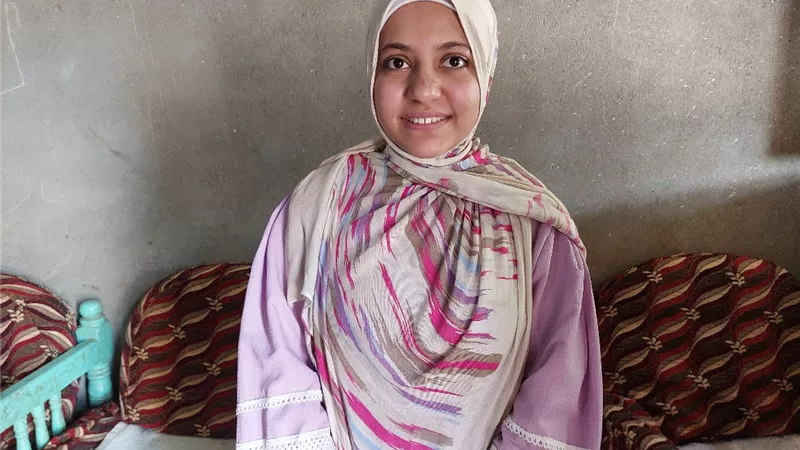 الأولي على الجمهورية في الدبلومات الفنية: أطمح في الالتحاق بالمعهد الفني الصحي