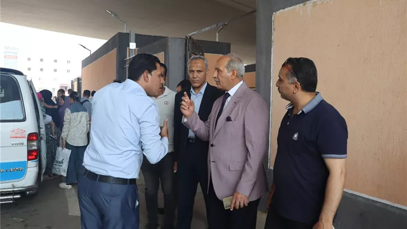 مجمع مواقف بني سويف الجديد يستقبل خطوط سرفيس حديثة لتحسين حركة الركاب