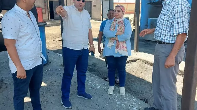 وكيل صحة السويس يتفقد تطوير مجمع معالجة النفايات الطبية لتعزيز السلامة البيئية