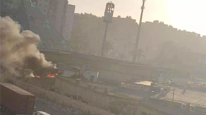 السيطرة على حريق قاعة أفراح بالإسكندرية دون وفيات أو إصابات  