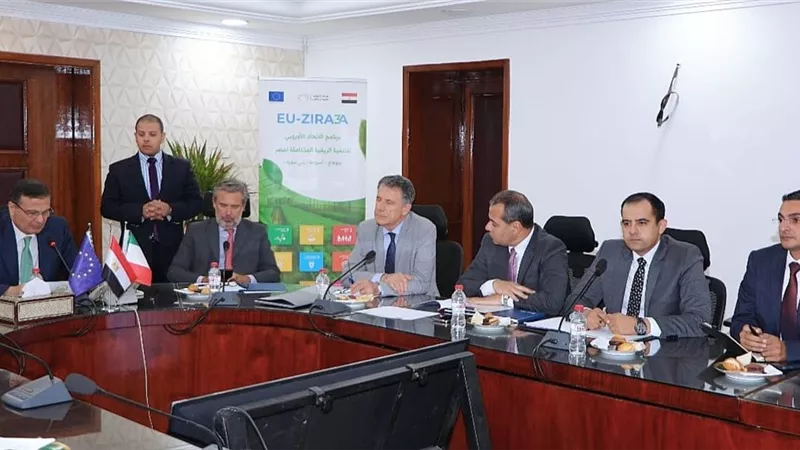 وزير الزراعة يفتتح فعاليات الاجتماع الأول للجنة الفنية بمشروع التنمية الريفية