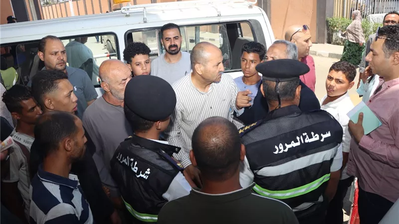 تصعيد الإجراءات ضد سائقي السرفيس المخالفين في بني سويف