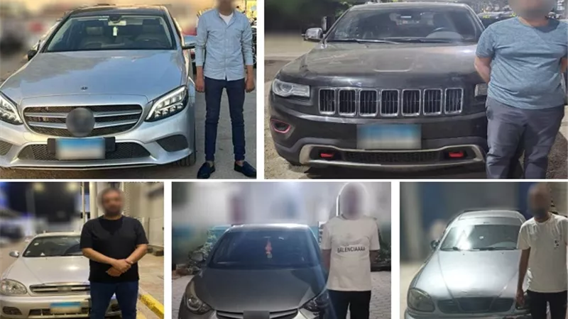 ضبط مجموعة من السائقين يسيرون عكس الاتجاه على الطريق الأوسطى بحلوان