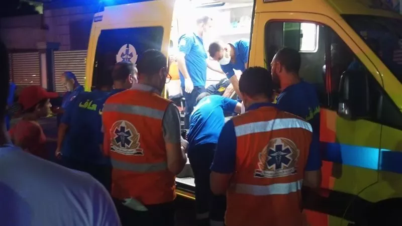 النيابة تستمع لأقوال أمين شرطة مصابًا في حريق سنترال رمسيس 
