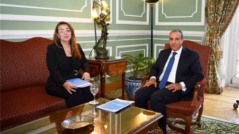 عبدالعاطي يشيد بدور غادة والي في  مكتب الأمم المتحدة المعني بالمخدرات والجريمة