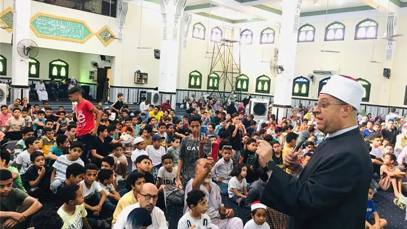 وكيل أوقاف السويس يفتتح النشاط الصيفي من إدارة عتاقة ويعقد لقاءً علميًا 