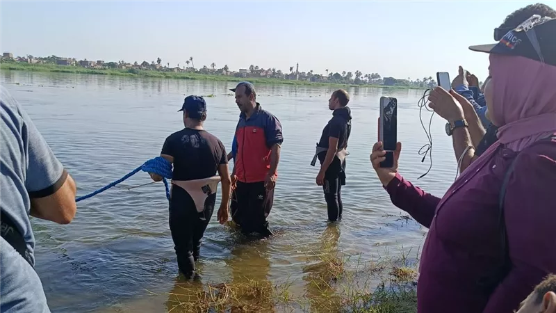 العثور على جثمان الشقيقة الثانية من ضحايا الغرق في مياه النيل بأسيوط
