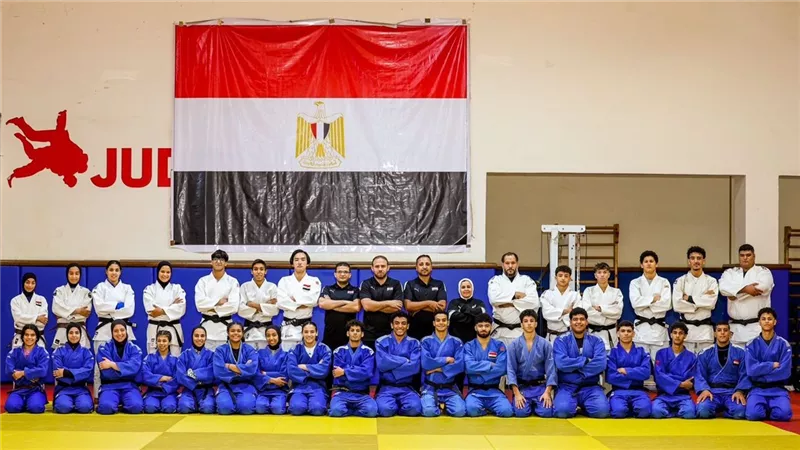 مصر تحصد 14 ميدالية والمركز الأول في منافسات الفردي بالبطولة الأفريقية للجودو