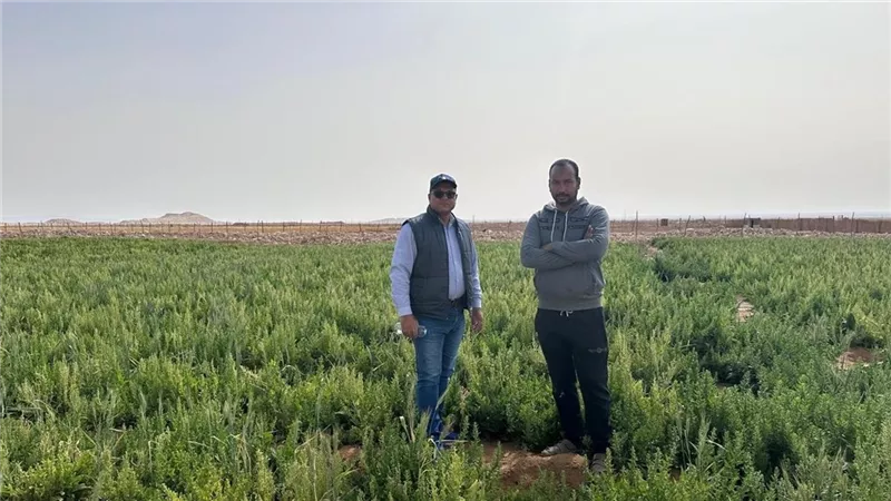 خبراء بحوث الصحراء يواصلون جولاتهم الميدانية ضمن مبادرة “اسأل واستشير”