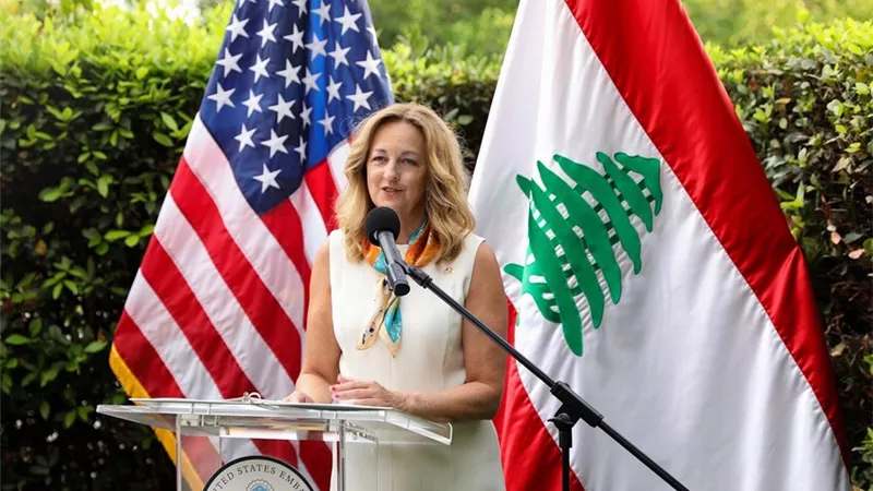 وشم السفيرة الأمريكية في لبنان يثير جدلاً واسعاً على مواقع التواصل الاجتماعي