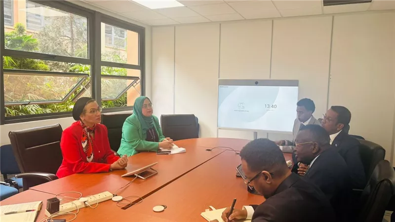 وزيرة البيئة تلتقى بنظيرها الصومالى لبحث تعزيز سبل التعاون البيئي بين البلدين