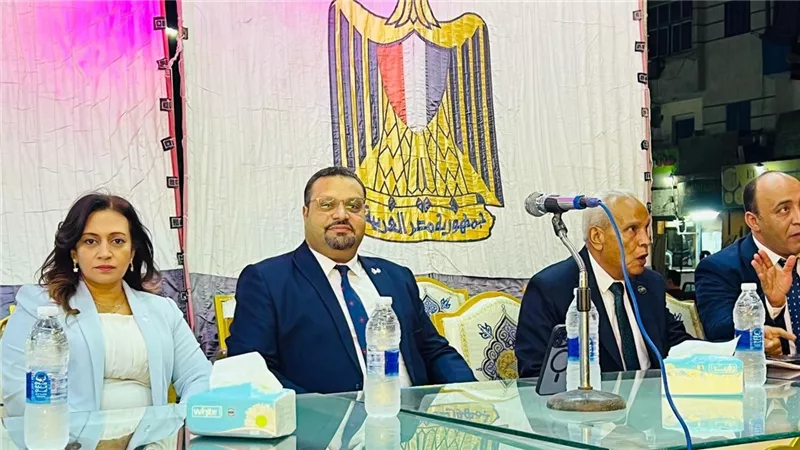 حزب العدل يعقد مؤتمرا جماهيريا موسعاً في السويس لدعم مرشحه لانتخابات الشيوخ