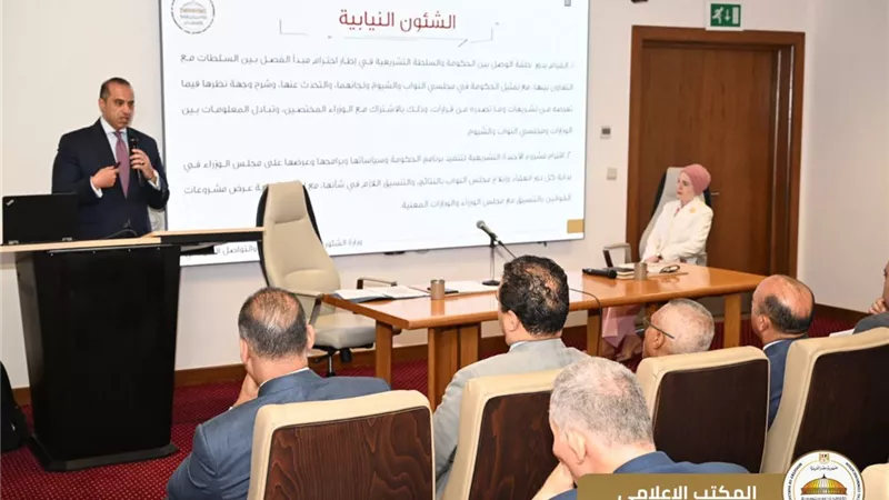 وزير الشئون النيابية يستقبل السفراء الجدد لرئاسة البعثات الدبلوماسية المصرية