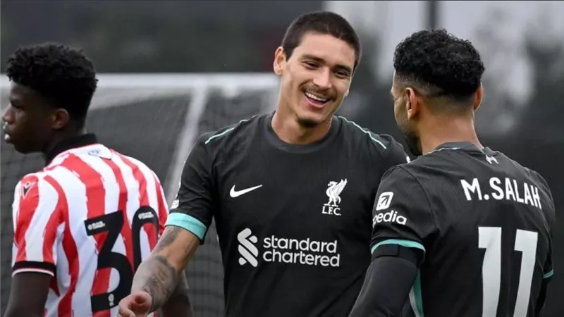 بمشاركة الملك محمد صلاح.. ليفربول يكتسح ستوك سيتي بخماسية وديا