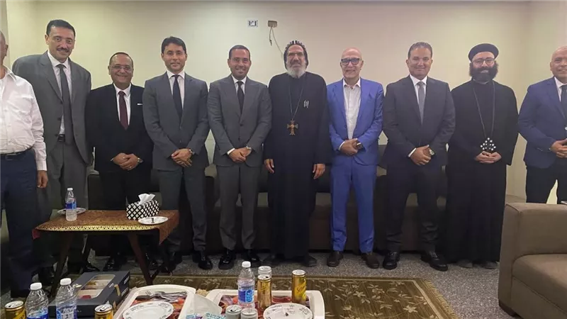 مرشح مستقبل وطن محمد رزق يزور كنيسة العذراء والبابا كيرلس في شبرا