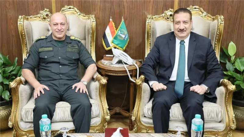 محافظ المنوفية يستقبل مدير منطقة تجنيد وتعبئة طنطا لتعزيز أوجه التعاون 