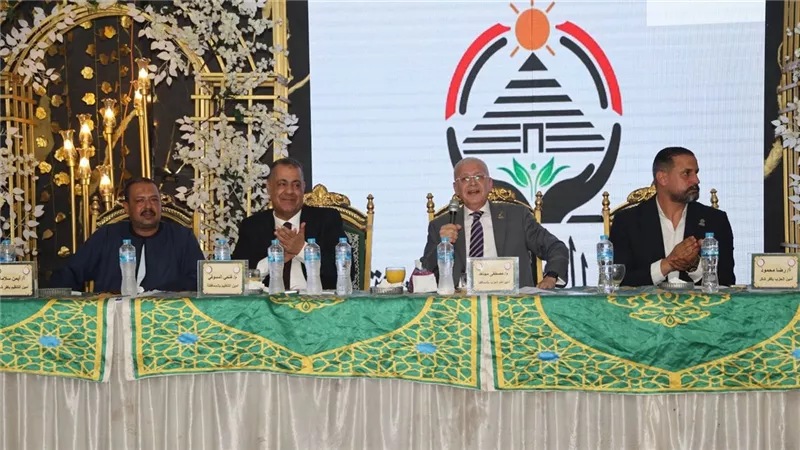 حزب الجبهة الوطنية يعقد مؤتمرًا حاشدًا بكفر شكر لدعم مرشحه لانتخابات الشيوخ