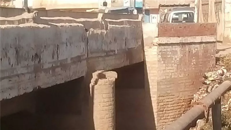 سنوات من التهالك.. كوبري مهدد بالانهيار يثير قلق أهالي شرمساح بدمياط