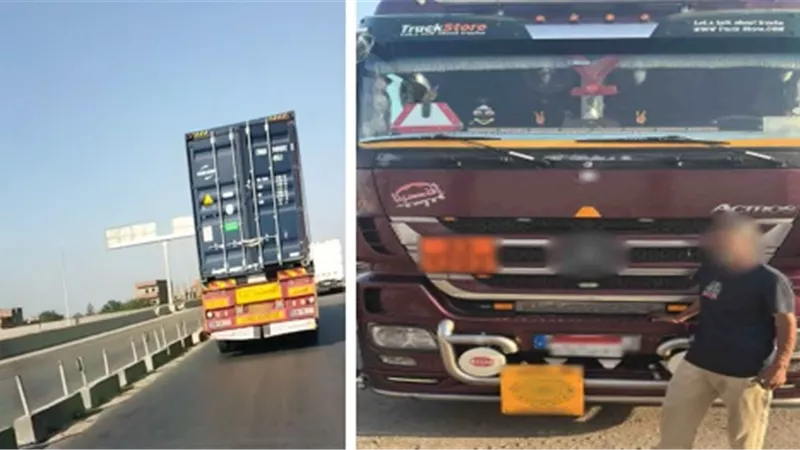 القبض على سائق نقل متهور بالطريق الإقليمي في الدقهلية |فيديو