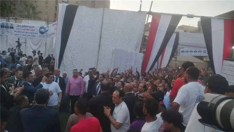 النائب أحمد الجابري يطالب أهالي الهرم بدعم مرشحي مستقبل وطن والقائمة الوطنية 
