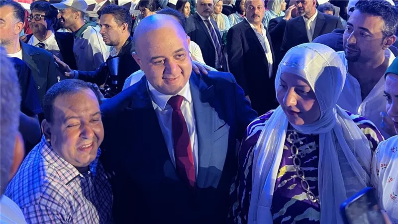 بمؤتمر دعم مرشحي مستقبل وطن.. رجال وسيدات منيا القمح يلتفون حول محمد مصطفى