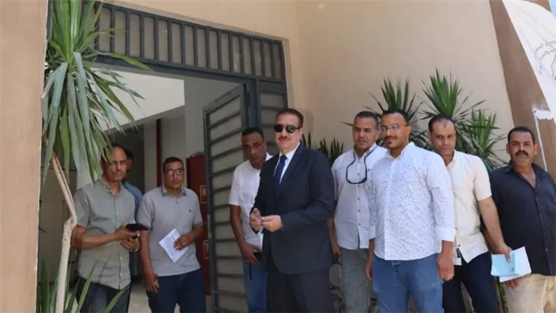  محافظ المنوفية يتفقد الموقف التنفيذي لمستشفى الشهداء 
