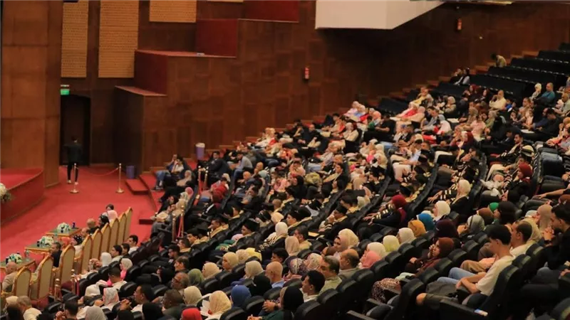رئيس جامعة كفر الشيخ يشهد حفل تخريج طلاب كلية الذكاء الاصطناعي