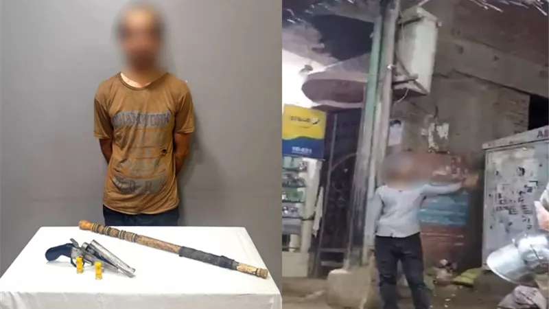فيديو البلطجة في القليوبية.. ضبط المتهم بعصا خشبية وفرد خرطوش|التفاصيل الكاملة