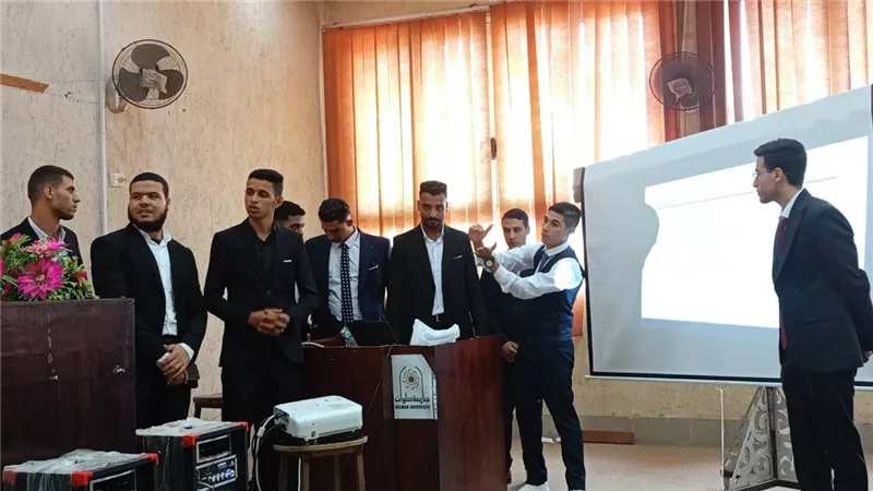 مشروع تخرج مبتكر لطلاب 