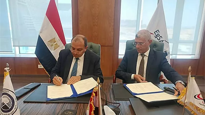بروتوكول تعاون بين جامعة بني سويف الأهلية ووكالة الفضاء المصرية 