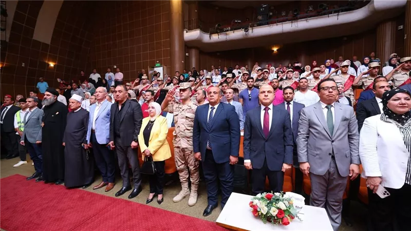 محافظ كفر الشيخ يشهد احتفالية ذكرى ثورة 23 يوليو بمشاركة واسعة من الشباب