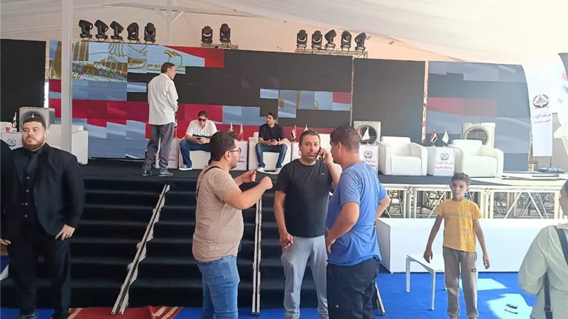 انطلاق مؤتمر حزب الجبهة الوطنية بالغربية وسط حشود جماهيرية غير مسبوقة