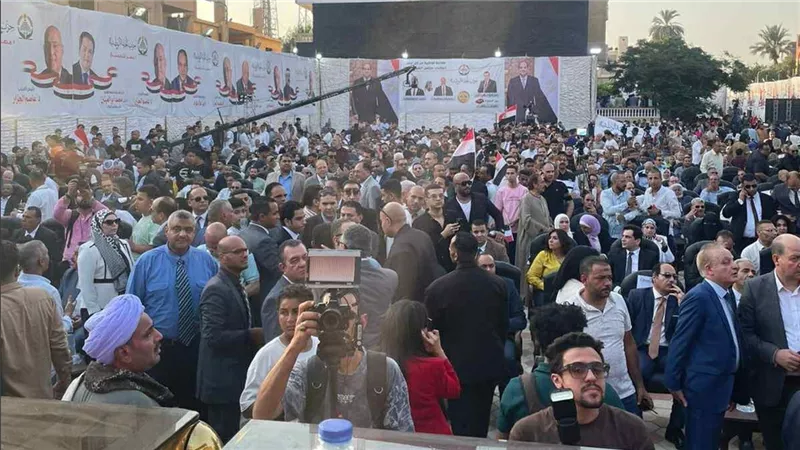 محمود مسلم لـ أهالى الجيزة : ندعوكم إلى اختيار من يليق بكم فى انتخابات الشيوخ 