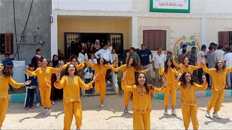 مواهب شمال سيناء تبدع في ملتقى فنون البادية التاسع ببيت ثقافة قاطية
