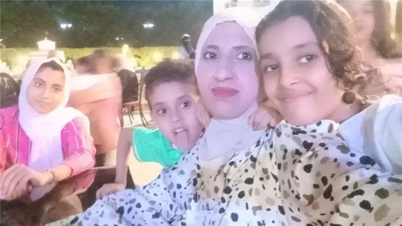 الصور الأولى لمقتل موظفة وزوجها على يد شقيقه بسبب خلافات على  منزل في الفيوم