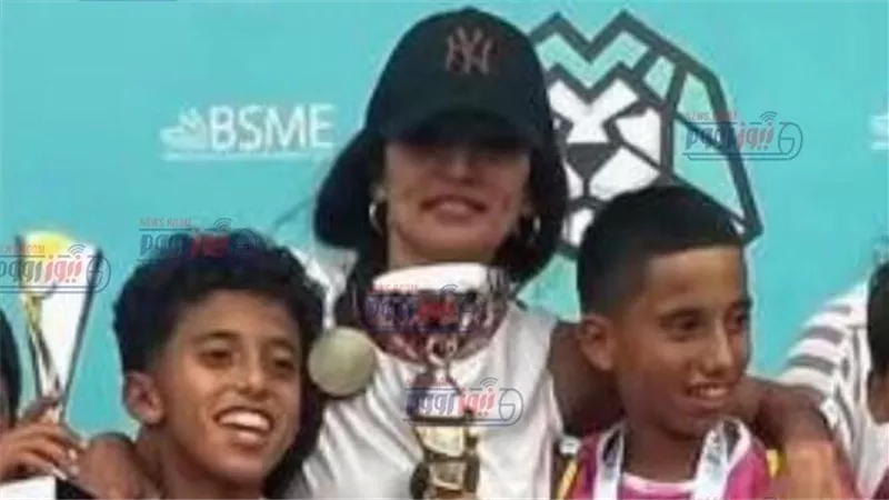 حصلا على بطولة .. ظهور نادر لـ عز الدين وزين الدين أبناء الفنانة زينة|خاص