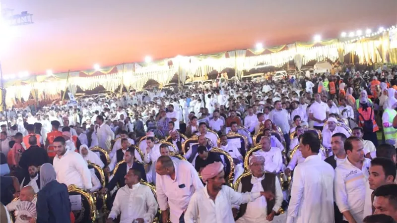 مؤتمر جماهيري حاشد لدعم مرشحي 