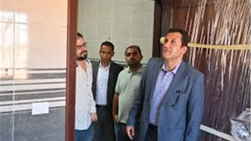مسئولو جهاز العاشر من رمضان يتفقدون تنفيذ مدرسة النيل الدولية وامتداد الموقف 