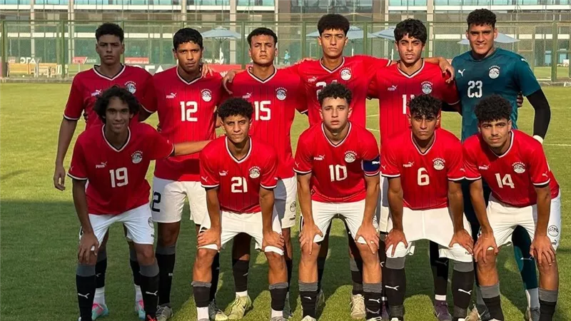 منتخب الشباب يستقر على قائمة مواجهة الأهلي وديا اليوم