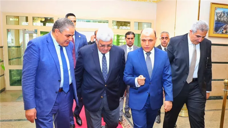 محافظ كفرالشيخ يستقبل وزير التعليم العالي لبحث عدد من الملفات 