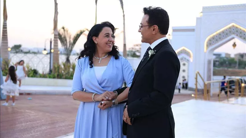 شقيقة محمد سعيد محفوظ عن حفل زواجه: 