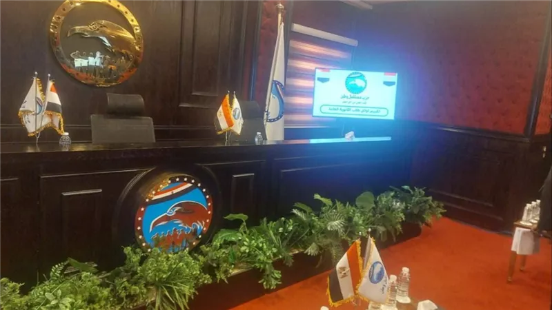 الترتيبات النهائية لمستقبل وطن استعدادا لاحتفالية تكريم أوائل الثانوية العامة