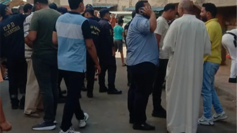 سقوط سقف عقار في أبو سليمان بالإسكندرية يُصيب سيدتين بإصابات طفيفة