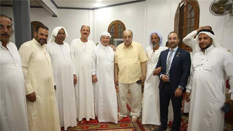 الحمامصي يزور عددًا من القبائل والعائلات المصرية بالجيزة في إطار جولاته الانتخ