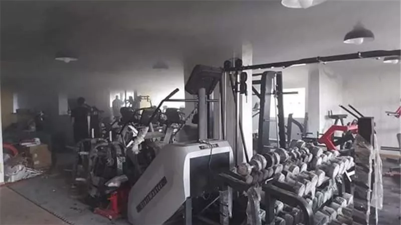 حريق هائل داخل جيم «R GYM» بالمريوطية.. والإنقاذ تسيطر دون إصابات