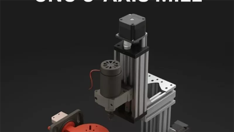 طلاب ميكاترونيكس بحلوان يبتكرون ماكينة CNC خماسية المحاور