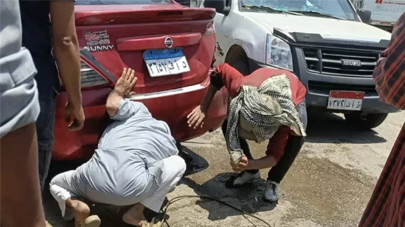 استمرار عمليات البحث عن طبيب أسنان سقط بسيارته في ترعة السلام بالدقهلية